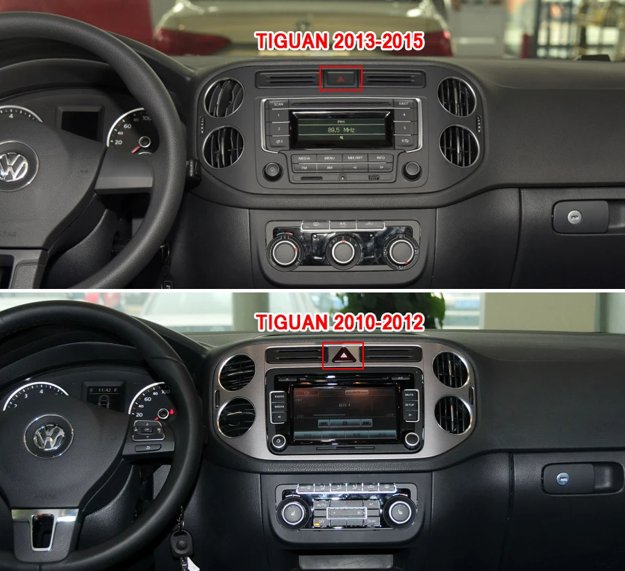" Android 9,0 пирог ОС автомобильный мультимедийный навигатор gps радио для Volkswagen Tiguan 2013- с больший угол обзора ips Экран