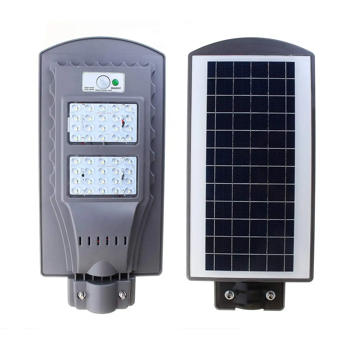 

Outdoor Lighting 40W LED Solar Street Light +Radar PIR Motion Sensor Light Activated Wall Path Lamp 2835smd Waterproof IP65 Lamp