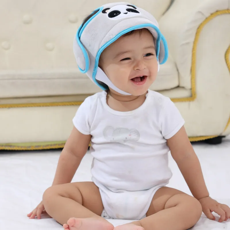 Baby Hat Safety Helmet Cotton Adjustable Baby Protective Helmet For Learn to Walk Kids Children