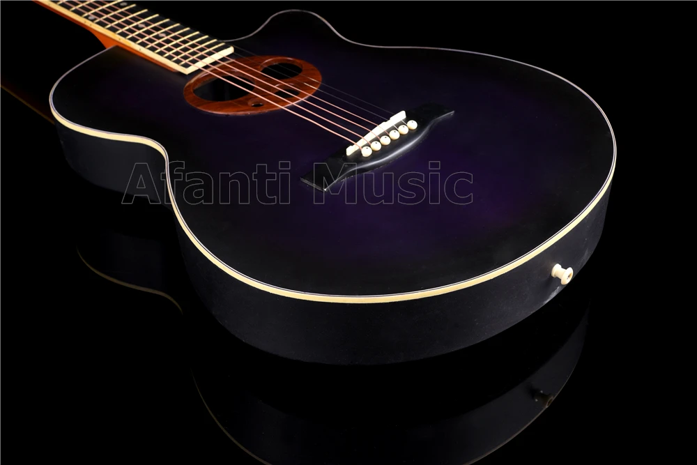 Горячее предложение! Распродажа! Afanti Music Super Roundback/Акустическая гитара из углеродного волокна(ANT-055