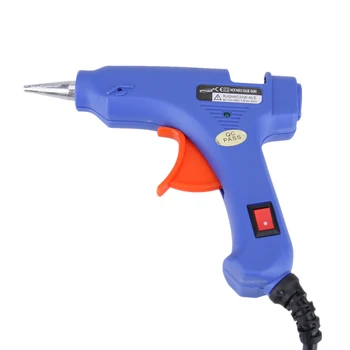

Hot Melt Glue Gun Removable Anti-hot Cover Glue Gun Kit with for DIY Small Craft Projects and Sealing and Quick Daily Repairs