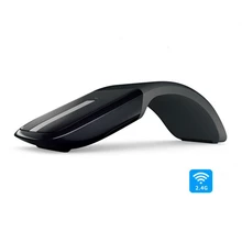 Беспроводная Мышь Arc Touch портативная эргономичная компьютерная Mause тонкая оптическая USB складная мышь для ПК ноутбука Macbook Air