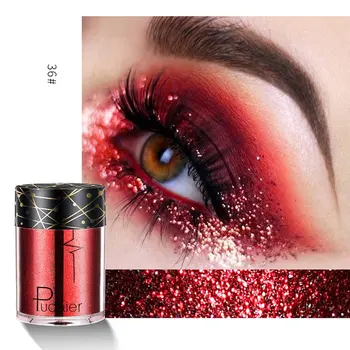 

Pudaier Glitter Monochrome Eye Shadow Powder Diamonds Blaze Eye Shadow