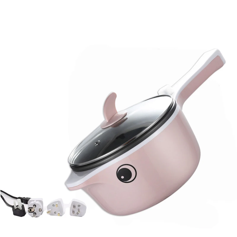 

220V Multifunctional Electric Cooker Heating Pan Electric Cooking Pot Machine Hotpot Noodles Eggs Soup Steamer mini rice cooker