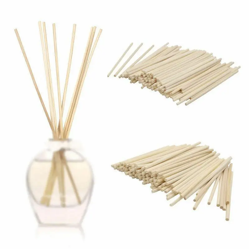Natural Reed Fragrance Aroma Oil Diffuser Rattan Sticks Perfume volatiles 100pcs For Home Decoration fragrance oil essential oil diffuser reed diffuser refill sticks essential oil fragrance expander