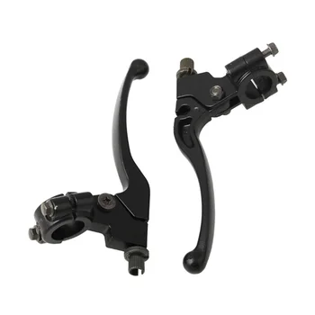 

Motorcycle Left And Right Brake Lever 22MM Clutch Brake Handle XR80 XR100 CRF70 High Quality Aluminum + Plastic Brake Lever/grip
