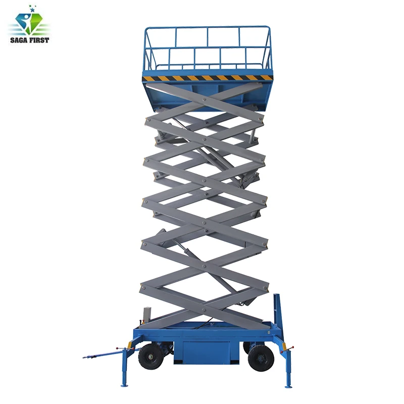2018 New China Very Good Quality Semi elctric mobile scissor lift platform for Hot Sales