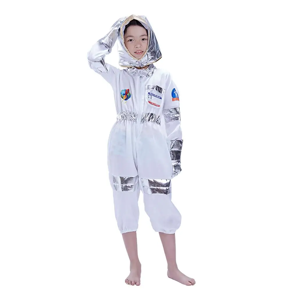 Детский костюм космонавта, костюм космонавта, детская одежда, сценический костюм, костюм для косплея, обычный сценический костюм унисекс