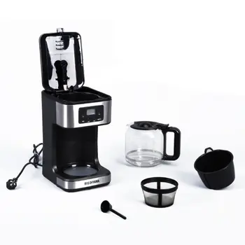 

Coffee Machine Drip Coffee Machine Fully Automatic Coffee Maker Large Capacity Coffee Maker for Alice Home Cafe American <5 Cups