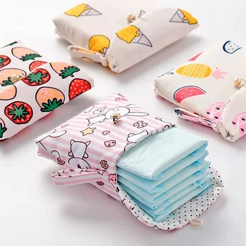 

Women Girl Cosmetic Earphone Earbud Organizer Mini Purse Coin Key Holder Women Travel Napkin Zipper Bags
