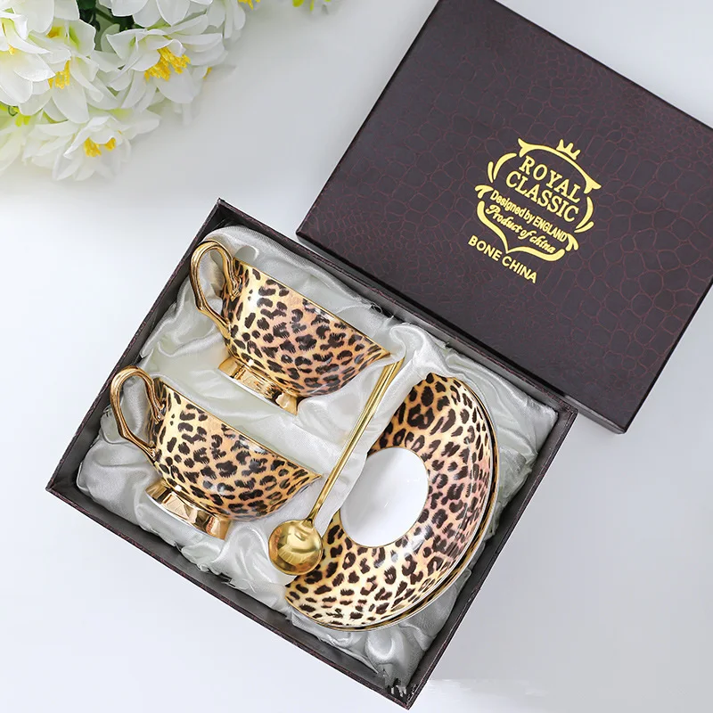 Retro-Leopard-Print-Bone-China-Coffee-Cup-Set-European-Luxury-Afternoon ...