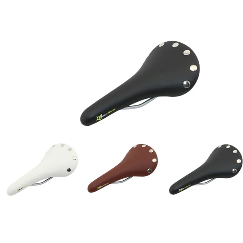 

ROCKBROS 280X150X78mm Bicycle Road Bike MTB Saddle Fixed Gear Bike Cushion Bicycle PVC leather Saddle Cycling Parts
