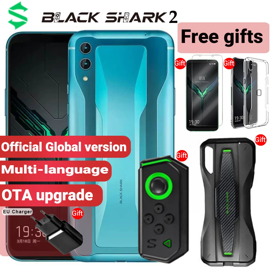 Игровой Смартфон Xiaomi Black Shark 2 128 ГБ 8 ГБ/6 Snapdragon™855 6 39 &quot48MP 4000mAh игра Mobil | Мобильные