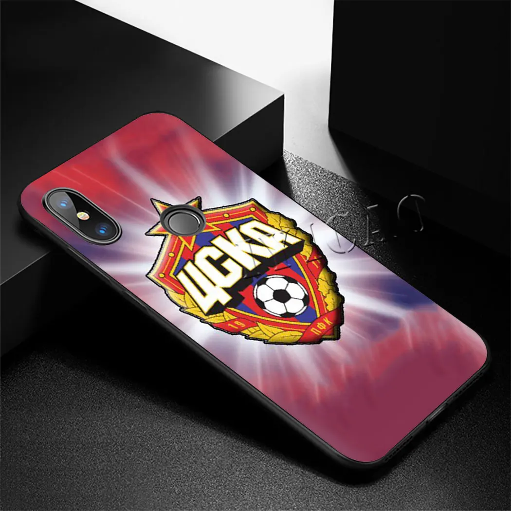 IYICAO PFC ЦСКА мягкий чехол для Xiaomi mi 9 8 6 A2 Lite A3 9T 9 Pro mi A1 A2 F1 макс 3 2S CC9E 8SE чехол для телефона