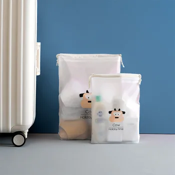 

Waterproof Travel Storage Bag Bundle Pocket Custom Drawstring Clothing Shoes Storage Bag Travel Packing Cube Cosmetic Bag