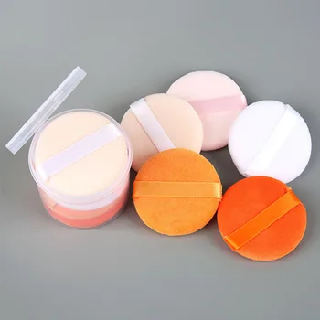 

5Pcs Loose Powder Puff Konjac Sponge Concealer Powder Puff For Beauty Stirring Foundation BB Cream Application Tool