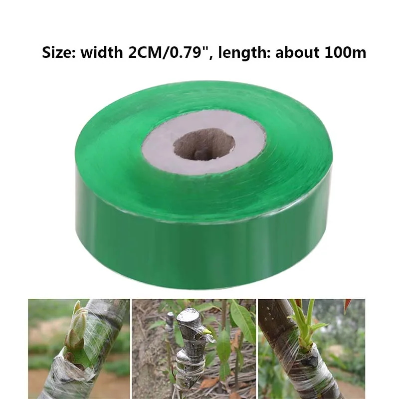 Graft Film Tape Садовый набор инструментов для прививки, обрезные ножницы, режущие инструменты, набор инструментов для прививки фруктовых деревьев, секаторы для обрезки, ножничный нож - Цвет: Graft Film Tape