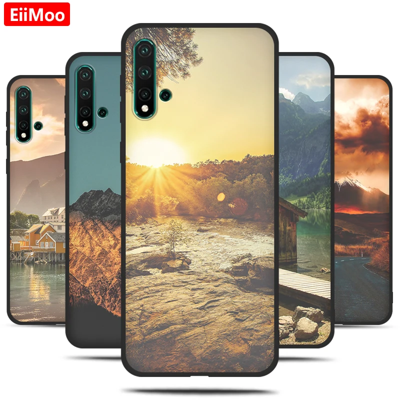 Чехол EiiMoo для Huawei Nova 5 силиконовый чехол Pro с модным принтом телефона Hauwei Nova5 5Pro |