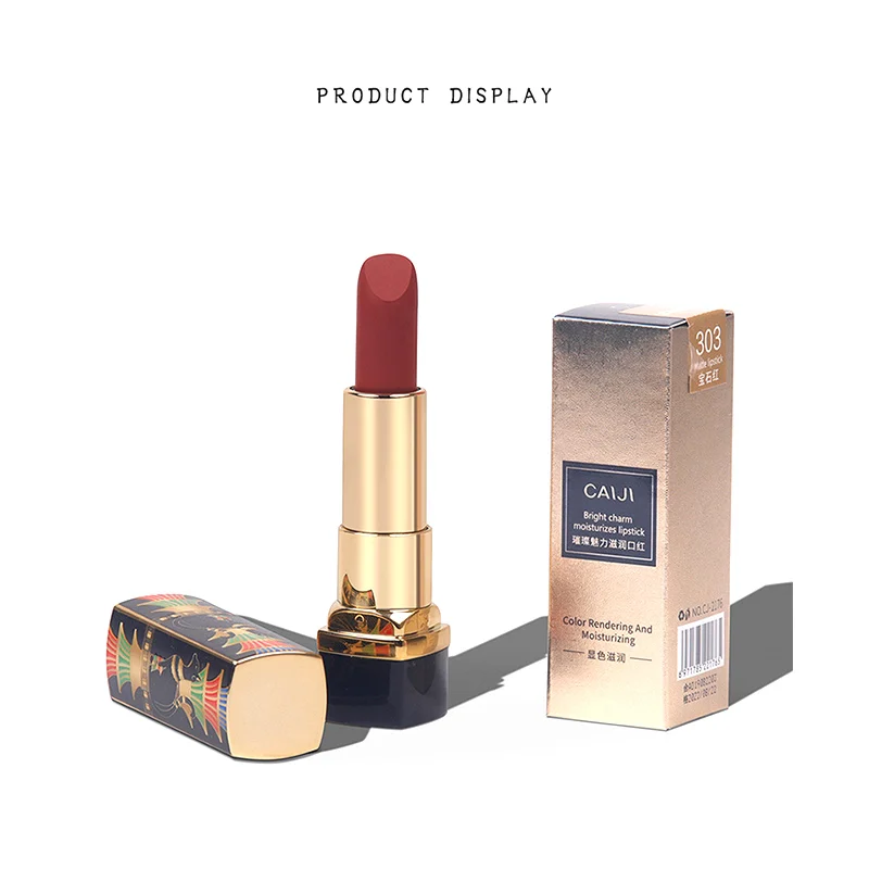 Набор матовых помад для темной кожи стойкая водостойкая антипригарная чашка