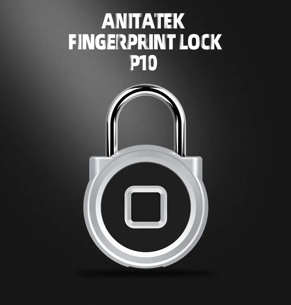 P10 Smart Keyless замок отпечатков пальцев водонепроницаемое приложение/разблокировка отпечатков пальцев Противоугонный домашний замок безопасности дверной багажный замок для чемодана
