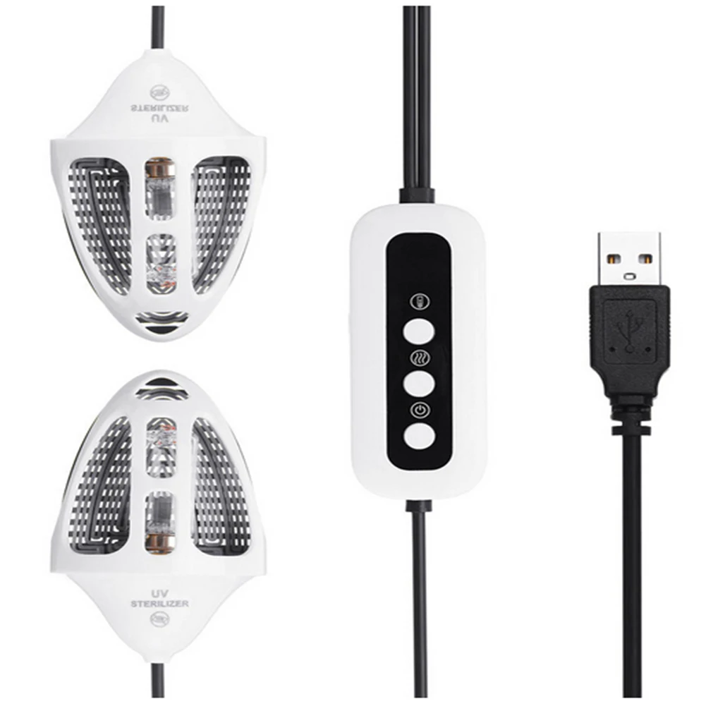 Портативный универсальный USB сушилка для кроссовок уф стерилизация обуви дезодорант
