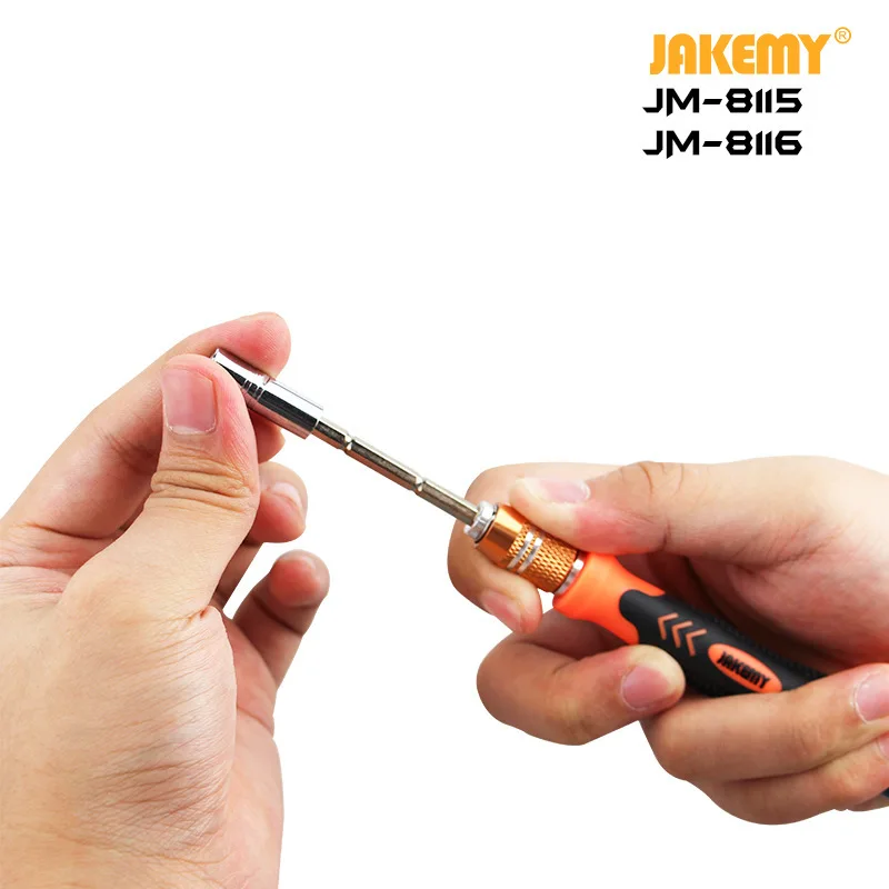 JAKEMY JM-8116 45 шт. в 1 профессиональная S2 Прецизионная отвертка набор настраиваемый DIY инструмент для ремонта электроники