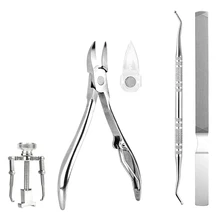 5 шт./компл. маникюрный набор для маникюра и педикюра Уход за ногтями на ногах инструменты вросшие ногти закрепитель для ногтей на ногах восстановить устройство для коррекции onyxis корректор шишки на большом пальце