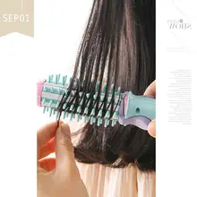 Портативная керамическая плойка для завивки волос, Электрический стайлер для укладки волос, салонный быстрый нагрев, стайлер для волос, мини 2 в 1, щипцы для завивки волос