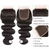 Unice Hair 100% Brazilian Human Hair Body Wave 8-18 Inch 4*4 Lace Closure Natural Color Remy Hair Weaving 1PC Free Shipping 2