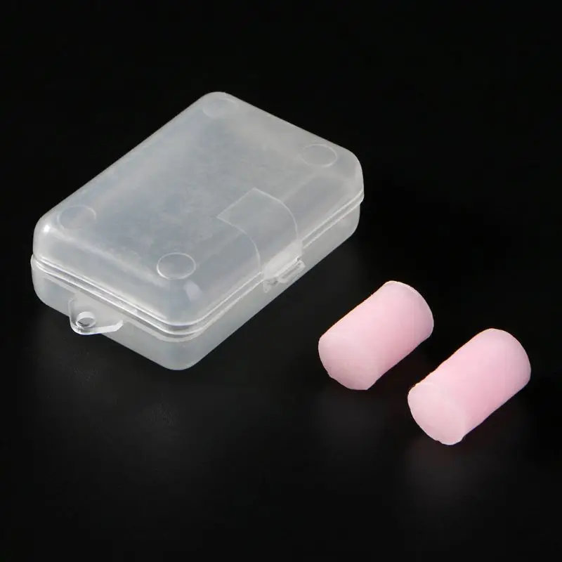 

1 Pair Cylindrical Wax Earplugs Waterproof Noise Cancelling Earplugs Hearing Protection