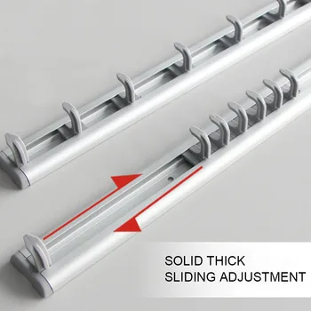 

Bathroom Hanging Clip Space Saving Hook Sliding Rail Multifunctional Garage Anti Slip Mop Storage Broom Holder Laundry Room