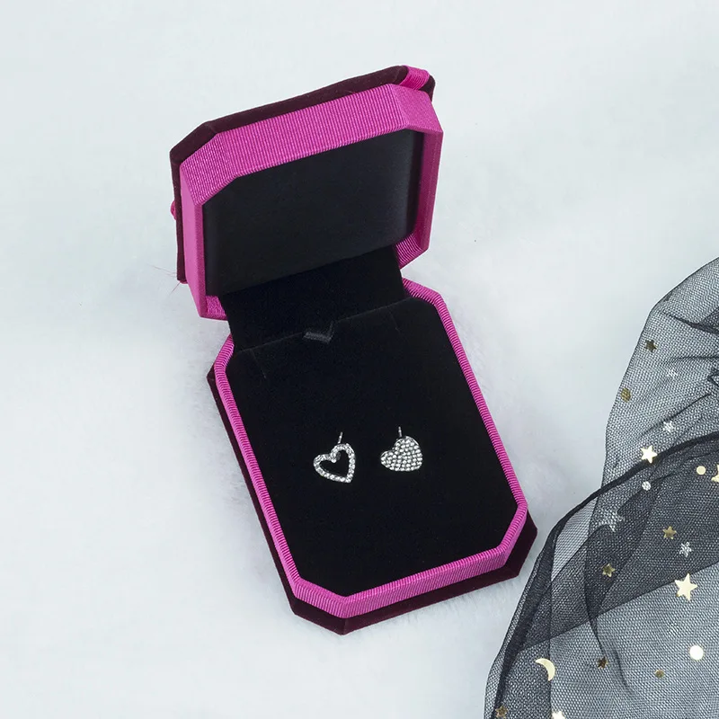 

Romantic Jewellery Gift Box Pendant Case Display For Earring Necklace Ring Watch Beauty Jewelry Box