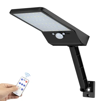 

led solar path street path light Garden-Wall-flood-Lamp Outdoor Waterproof Motion Sensor For spot remote control&1