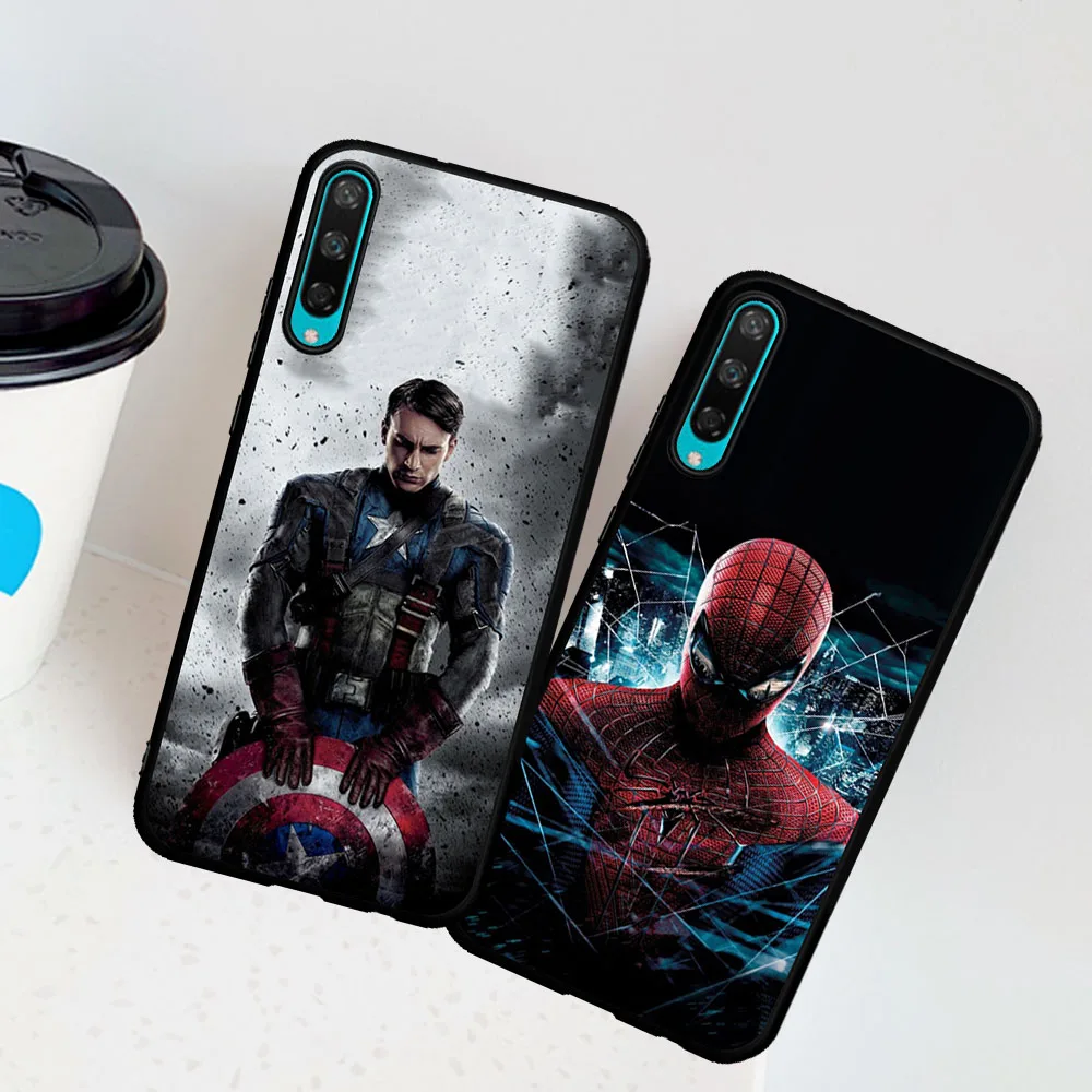 

Luxury Marvel Marvel Hero Case for Huawei Honor 8Lite 8A 8X 8C 8S Cover Black TPU for Huawei 9X Pro 10Lite 20 Pro V20 10i 20i