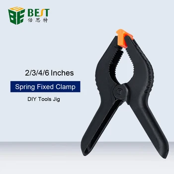 

2/3/4/6 Inches Multifunction Plastic Clip Fixture Spring Clamp For Phone Tablet Glued LCD Screen Repair Hand Tools DIY Jig