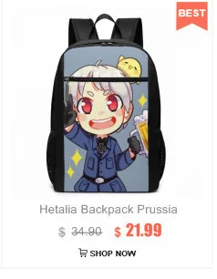 Hetalia рюкзак Hetalia Group рюкзаки для мужчин-женщин школьная сумка с рисунком трендовые высококачественные студенческие сумки с несколькими карманами
