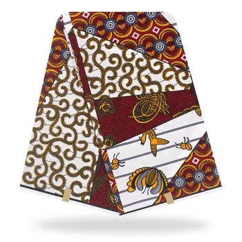 

2020 new 100% cotton original real wax high quality wax fabric ankara fabric 2019 african print fabric tissue african fabric