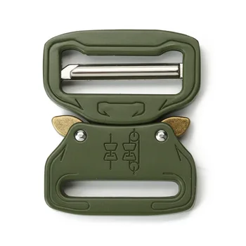 

39 mm Cobra Outdoor Green Metal Belt Button Tactical Button Men Quick Release Button