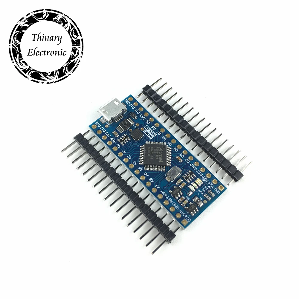 Новое поступление тонкий нано контроллер совместимый с Arduino Nano each Atmega4808
