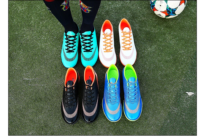 Football Shoes Men Turf Spikes Football Boy Women Outdoor Athletic Trainers Sneakers Adults Brand Professional Soccer Futbol (17)