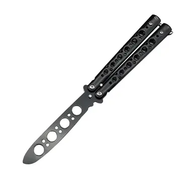 

Butterfly Knife Series Edge Butterfly Style Dull Blade Knife Training Practice Butterfly Knife Folding Knife Trainer Game Knife