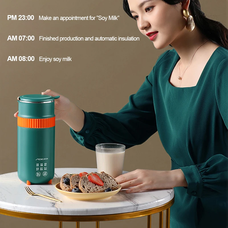 220V Soybean milk machine Cytoderm breaking machine Multi-function cooking machine Portable blender Kitchen electric juicer