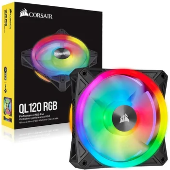 

Corsair iCue ql120 fan 120mm with RGB light and PWM control
