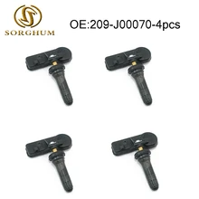 4 шт. 209-J00070 TPMS давление в шинах подходит для Subaru Forester Impreza 12511267 28103SG000/AJ00A