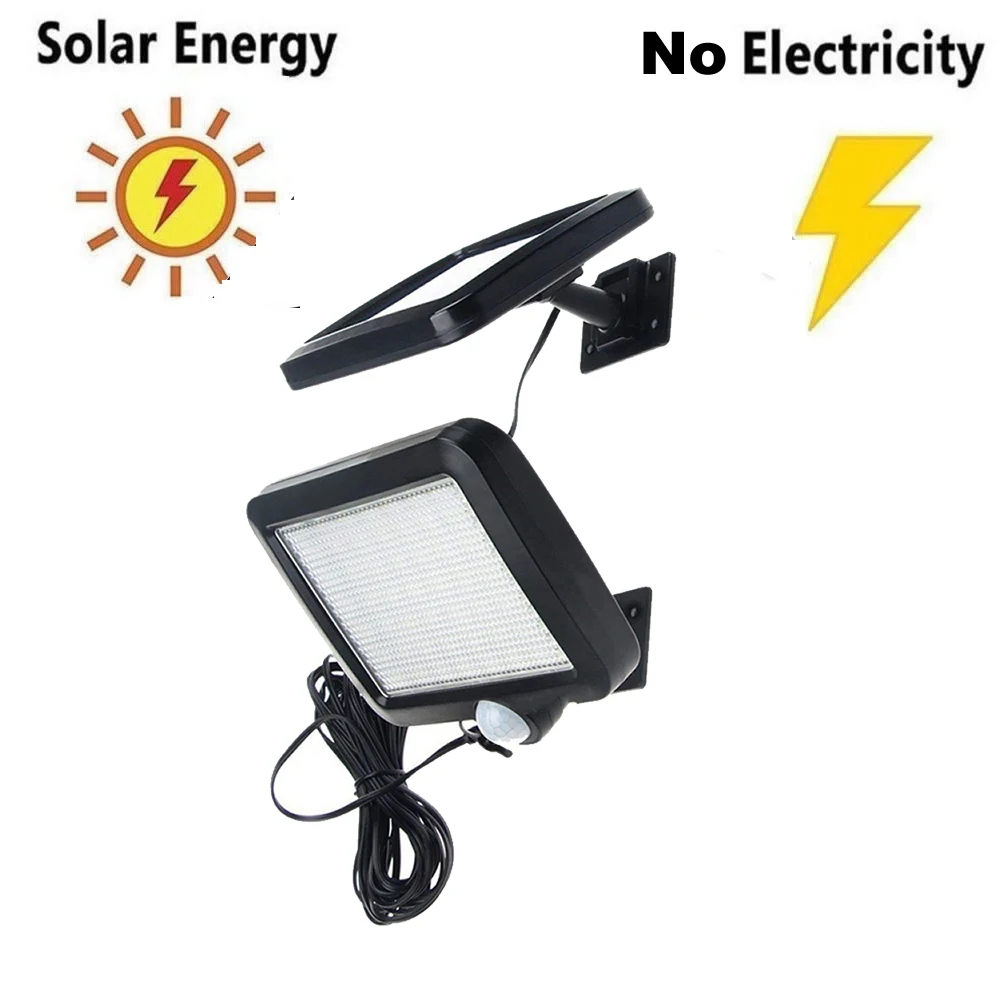 

Waterproof 56/30 LED Outdoor Solar Power Lamp Motion Sensor Light Garden Security Lamp Intelligent Light-dependent Control Lamps