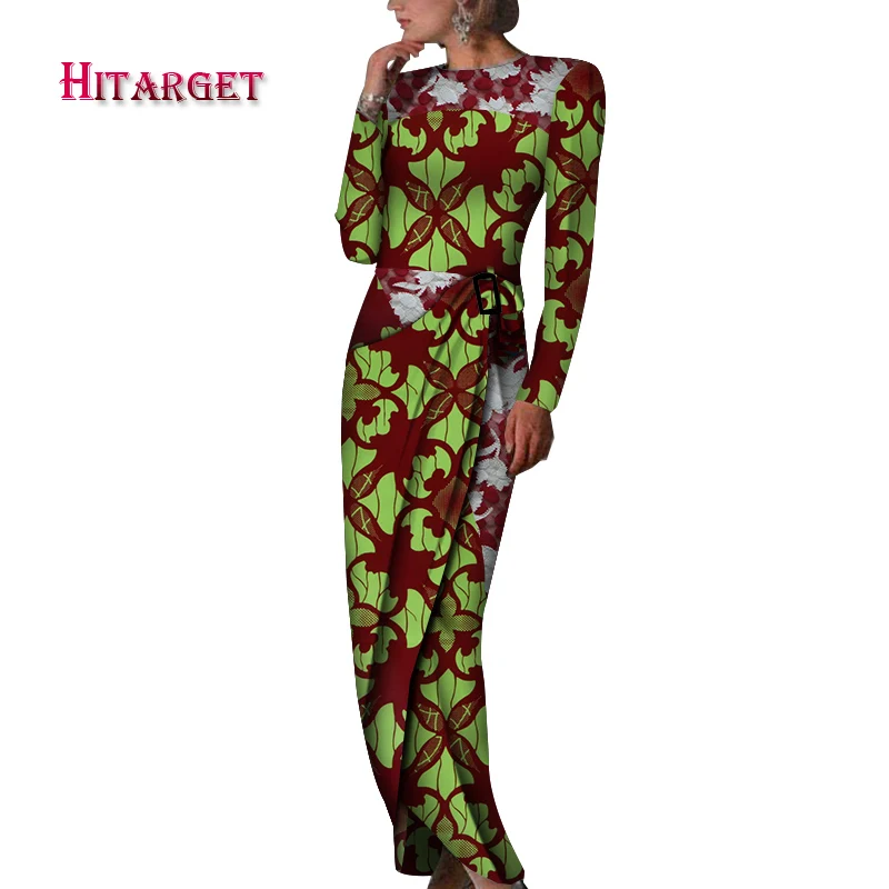 Hitarget Новые африканские женские платья Дашики для женщин Анкара восковая печать женское длинное платье для вечернего платья WY5129