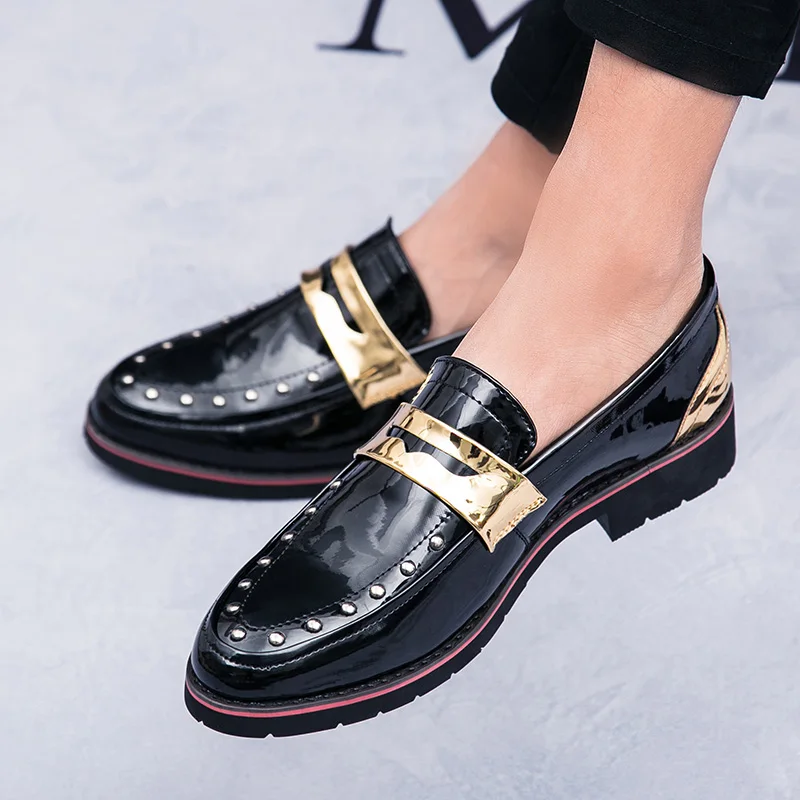 

Fashion Men Flats Breathable Shoes Slip on Pointed Toe Casual Shoes Men Loafers Man Driving Shoes Zapatos Hombre Sepatu Pria I