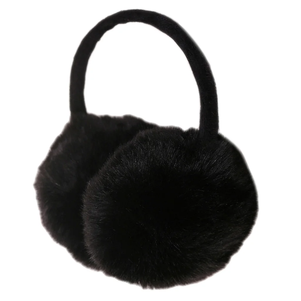 

2019 Winter Earmuff Imitation Rabbit Women Fur Earmuffs Ear Warmers Large Plush
