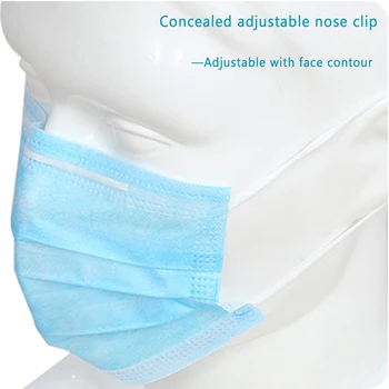 

Protective Face Mask Anti-Bacterial Anti-Virus Mouth-muffle Breathable Elastic Ear Loop Anti-Pollution Soft High Quality Masks