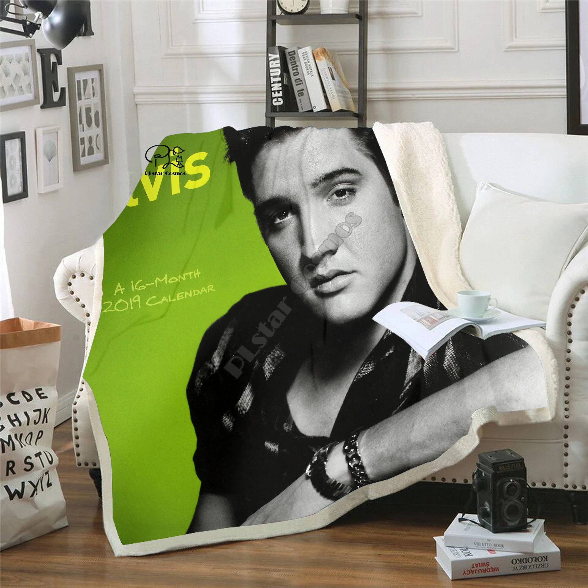 

Singer Elvis Patched Design Blanket Plush 3d Printed for Adults Sofa Sherpa Fleece Bedspread Wrap Throw Blanket Microfiber-5